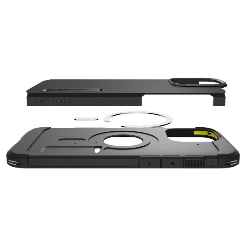 Spigen iPhone 16 Pro Max Tough Armor T Mag Σκληρή Θήκη με MagSafe - Black Spigen iPhone 16 Pro Max Tough Armor T Mag Σκληρή Θήκη με MagSafe - Black