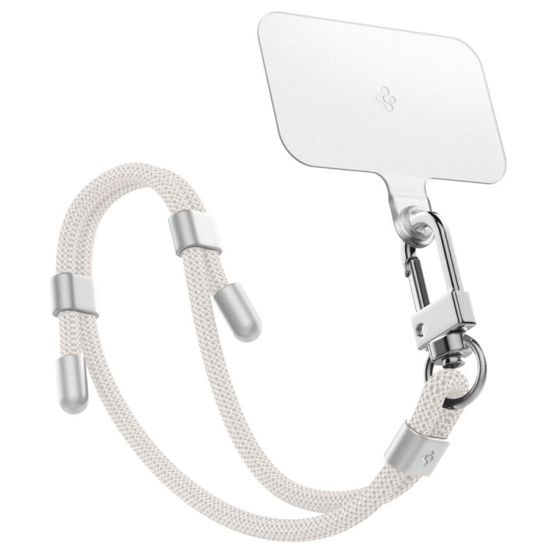 Spigen Universal Σετ με 2 Λουράκια για Θήκη Κινητού - Pearl White - AFA08365 Spigen Universal Σετ με 2 Λουράκια για Θήκη Κινητού - Pearl White - AFA08365