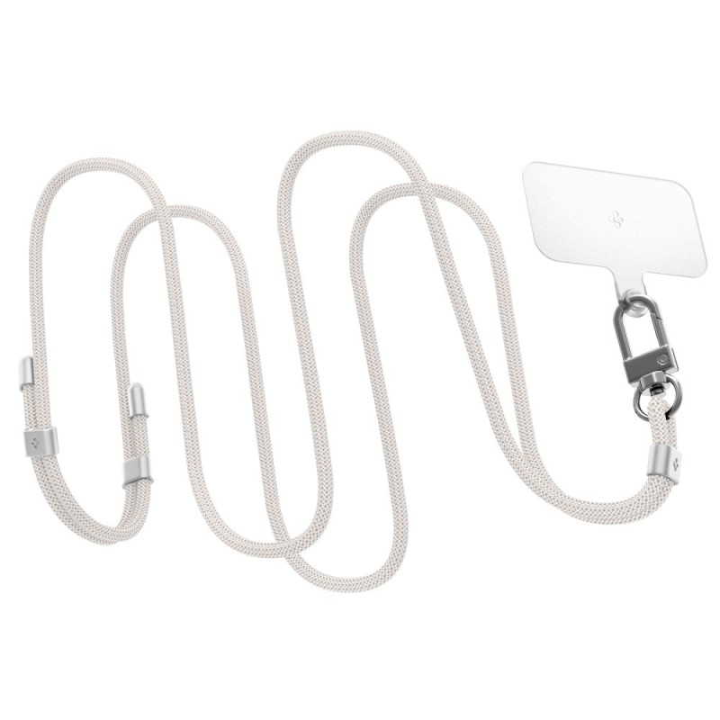 Spigen Universal Σετ με 2 Λουράκια για Θήκη Κινητού - Pearl White - AFA08365 Spigen Universal Σετ με 2 Λουράκια για Θήκη Κινητού - Pearl White - AFA08365