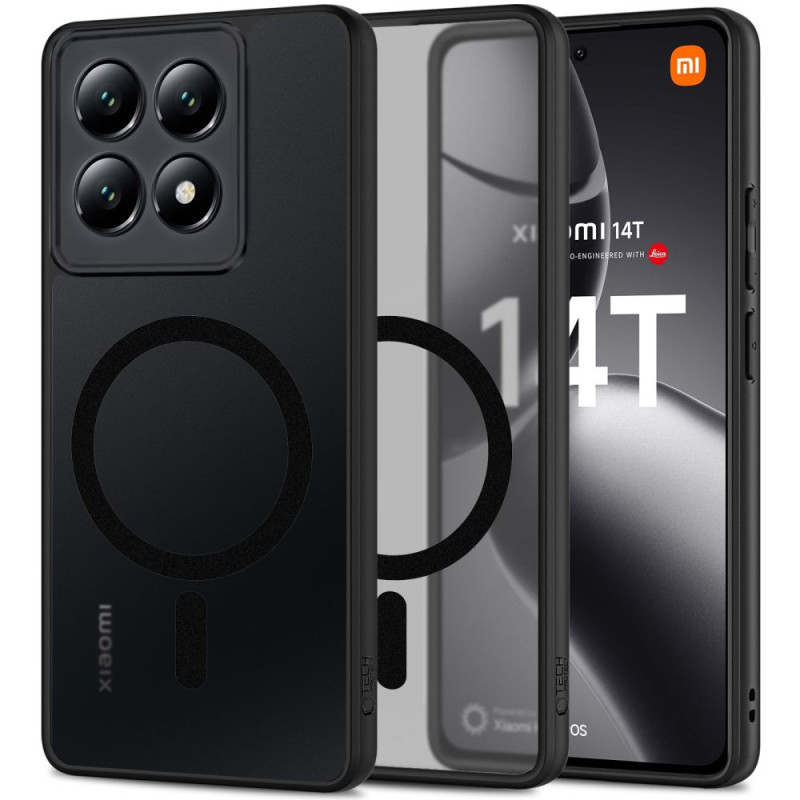 Tech-Protect Xiaomi 14T MagMat Σκληρή Θήκη με Πλαίσιο Σιλικόνης και MagSafe - Matte Black Tech-Protect Xiaomi 14T MagMat Σκληρή Θήκη με Πλαίσιο Σιλικόνης και MagSafe - Matte Black