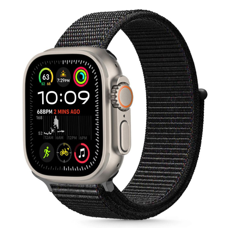Tech-Protect Λουράκι Apple Watch 4 / 5 / 6 / 7 / 8 / 9 / 10 / SE / ULTRA 1 / ULTRA 2 - 44 / 45 / 46 / 49 mm Nylon - Black Tech-Protect Λουράκι Apple Watch 4 / 5 / 6 / 7 / 8 / 9 / 10 / SE / ULTRA 1 / ULTRA 2 - 44 / 45 / 46 / 49 mm Nylon - Black