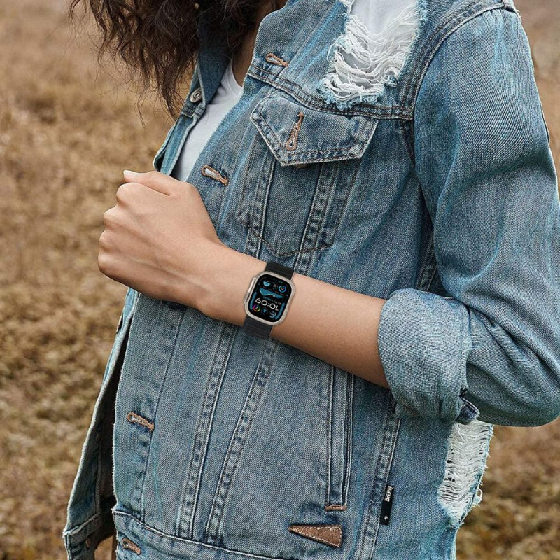 Tech-Protect Λουράκι Apple Watch 4 / 5 / 6 / 7 / 8 / 9 / 10 / SE / ULTRA 1 / ULTRA 2 - 44 / 45 / 46 / 49 mm Nylon - Black Tech-Protect Λουράκι Apple Watch 4 / 5 / 6 / 7 / 8 / 9 / 10 / SE / ULTRA 1 / ULTRA 2 - 44 / 45 / 46 / 49 mm Nylon - Black