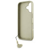 Guess iPhone 16 Plus - 4G Charms Collection - Θήκη με Επένδυση Συνθετικού Δέρματος - Black - GUHCP16MGF4GGR