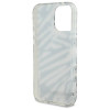 Karl Lagerfeld iPhone 16 Pro - IML Zebra Pattern and Cord - Σκληρή Θήκη με Πλαίσιο Σιλικόνης και Λουράκι - Black - KLHCP16LHZBPKCCK