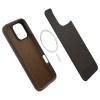 Spigen Cyrill iPhone 16 Pro Max Kajuk Mag Θήκη με Επένδυση Συνθετικού Δέρματος και MagSafe - Saddle Brown