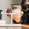 Ringke 3in1 QI2 Ασύρματος Μαγνητικός Φορτιστής MagSafe 15W - White Ringke 3in1 QI2 Ασύρματος Μαγνητικός Φορτιστής MagSafe 15W - White