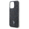 US Polo iPhone 16 Pro Max - IML Ring - MagSafe Σκληρή Θήκη με Πλαίσιο Σιλικόνης - Black - USHMP16XHOCLDPK