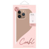 Uniq iPhone 16 Pro - Coehl Muse - Σκληρή Θήκη με Επένδυση Συνθετικού Δέρματος και Λουράκι - Dusty Nude