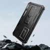Tech-Protect Samsung Galaxy S24 FE Kevlar Cam+ Θήκη 360 Full Body με Προστασία για την Οθόνη και την Κάμερα και Stand - Black