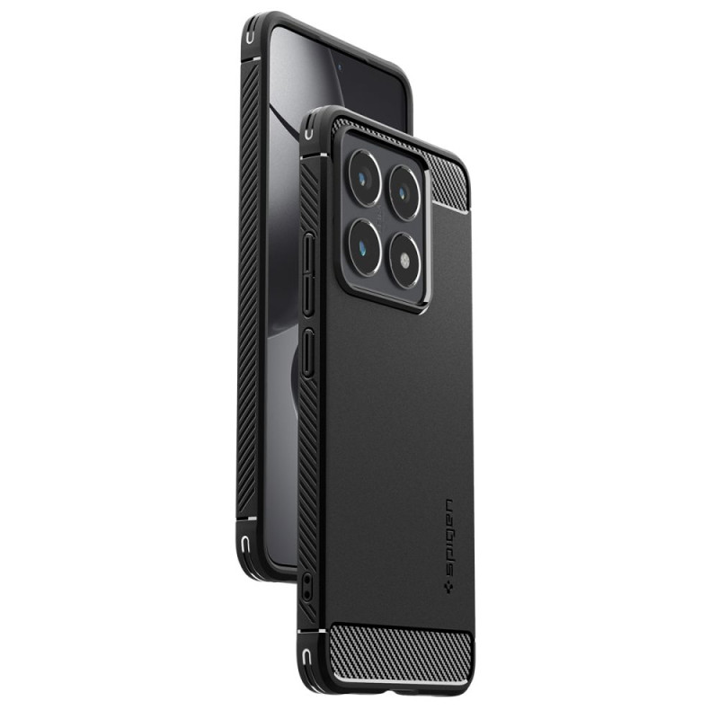Spigen Xiaomi 14T Pro Θήκη TPU Rugged Armor - Matte Black Spigen Xiaomi 14T Pro Θήκη TPU Rugged Armor - Matte Black