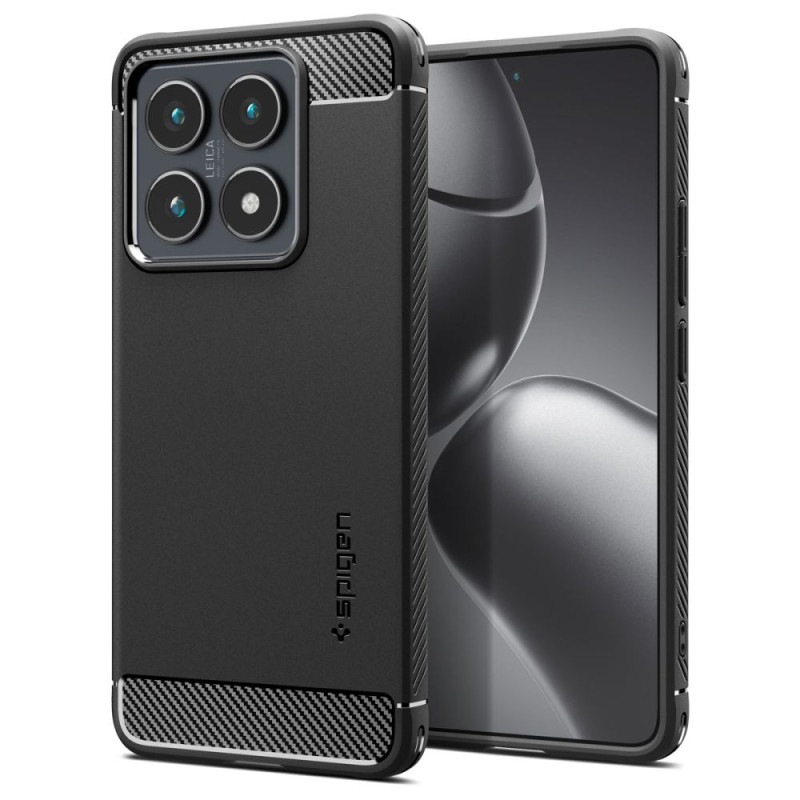 Spigen Xiaomi 14T Pro Θήκη TPU Rugged Armor - Matte Black