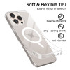 Tech-Protect iPhone 16 Pro Max Flexair Θήκη Σιλικόνης TPU με MagSafe - Διάφανη