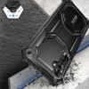 Supcase Samsung Galaxy S24 FE Armorbox Σκληρή Θήκη με Προστασία Οθόνης και Stand - Black