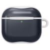 Spigen AirPods 4 Θήκη από Σκληρό Πλαστικό και Σιλικόνη - Classic C1 - Graphite