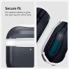 Spigen AirPods 4 Θήκη από Σκληρό Πλαστικό και Σιλικόνη - Classic C1 - Graphite