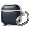 Spigen AirPods 4 Θήκη από Σκληρό Πλαστικό και Σιλικόνη - Classic C1 - Graphite