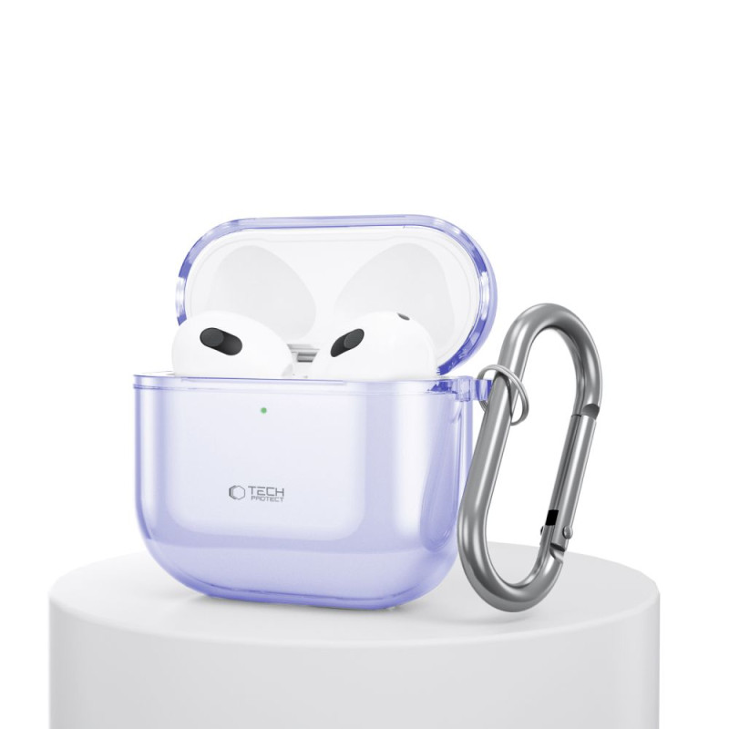 TECH-PROTECT AirPods 4 Θήκη Σιλικόνης - Flexair - Violet TECH-PROTECT AirPods 4 Θήκη Σιλικόνης - Flexair - Violet