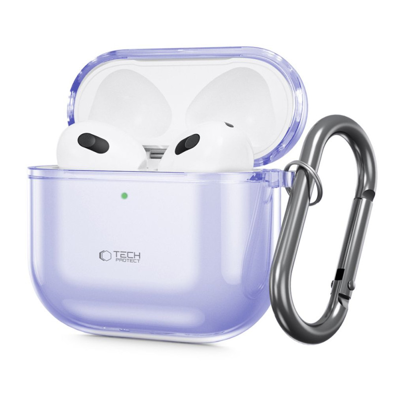 TECH-PROTECT AirPods 4 Θήκη Σιλικόνης - Flexair - Violet TECH-PROTECT AirPods 4 Θήκη Σιλικόνης - Flexair - Violet