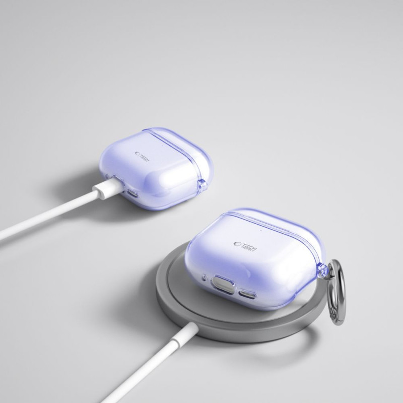 TECH-PROTECT AirPods 4 Θήκη Σιλικόνης - Flexair - Violet TECH-PROTECT AirPods 4 Θήκη Σιλικόνης - Flexair - Violet