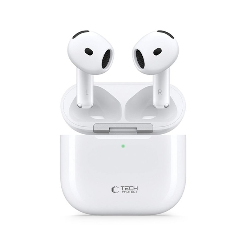 TECH-PROTECT Ultraboost TWS Earphone Core 2 - Ασύρματα ακουστικά για Κλήσεις / Μουσική - White TECH-PROTECT Ultraboost TWS Earphone Core 2 - Ασύρματα ακουστικά για Κλήσεις / Μουσική - White