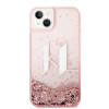 Karl Lagerfeld iPhone 14 Plus / 15 Plus - Liquid Glitter Big KL Σκληρή Θήκη με Πλαίσιο Σιλικόνης - Διάφανη / Pink - KLHCP14MLBKLCP Karl Lagerfeld iPhone 14 Plus / 15 Plus - Liquid Glitter Big KL Σκληρή Θήκη με Πλαίσιο Σιλικόνης - Διάφανη / Pink - KLHCP14MLBKLCP