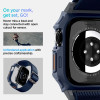 Spigen Λουράκι Apple Watch 10 - 46 mm με Θήκη Προστασίας Lite Fit Pro - Navy Blue