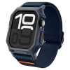 Spigen Λουράκι Apple Watch 10 - 46 mm με Θήκη Προστασίας Lite Fit Pro - Navy Blue