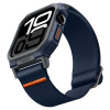 Spigen Λουράκι Apple Watch 10 - 46 mm με Θήκη Προστασίας Lite Fit Pro - Navy Blue