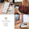 Tech-Protect Samsung Galaxy S25 Θήκη Πορτοφόλι Stand από Δερματίνη - Spring Flowers