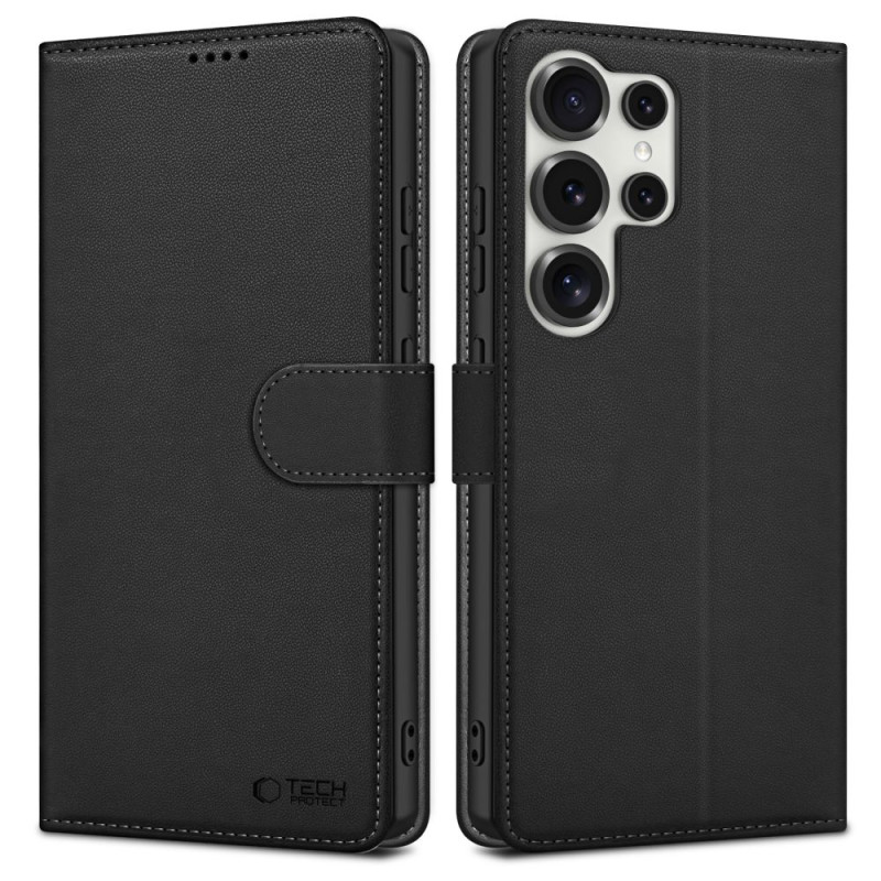Tech-Protect Samsung Galaxy S25 Ultra Θήκη Πορτοφόλι Stand από Δερματίνη - Black Tech-Protect Samsung Galaxy S25 Ultra Θήκη Πορτοφόλι Stand από Δερματίνη - Black