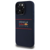 Red Bull iPhone 16 Pro Max - Silicone Horizontal Logo - MagSafe Σκληρή Θήκη με Πλαίσιο Σιλικόνης - Navy - RBHMP16X24SIHSRV