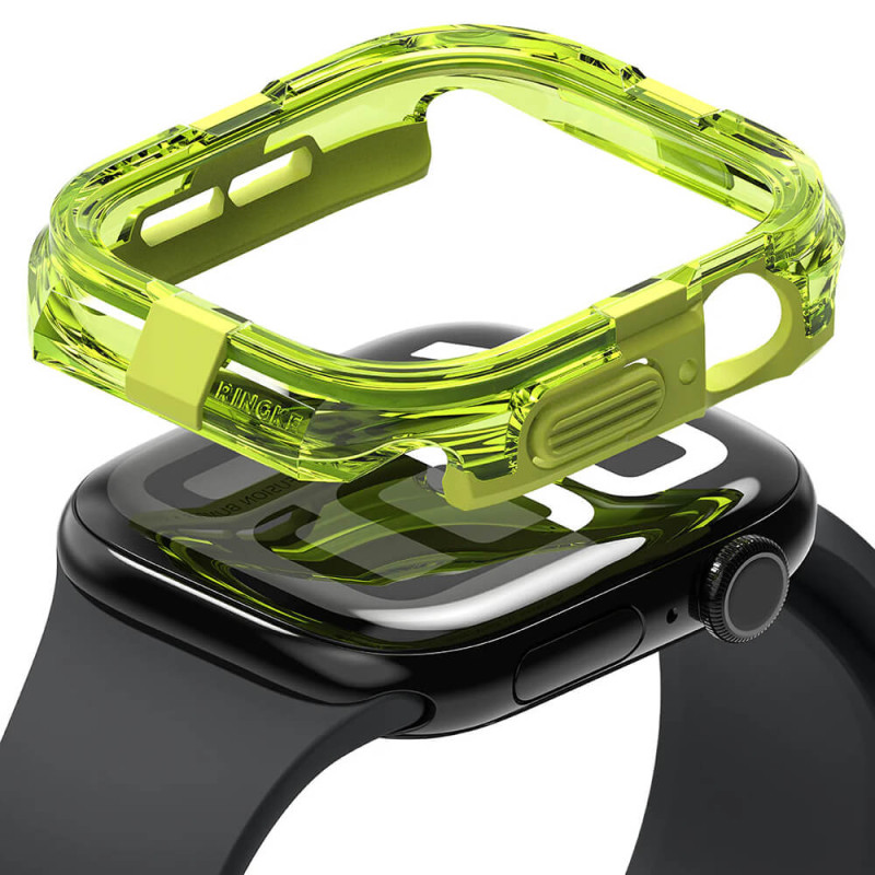 Ringke Θήκη Apple Watch 10 - 42MM - Fusion Bumper - Neon Green