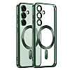Techsuit Samsung Galaxy S25 Plus - Luxury Crystal MagSafe - Θήκη Σιλικόνης - Deep Green