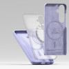 Ringke Samsung Galaxy S25 Plus Silicone Magnetic MagSafe Case Θήκη Σιλικόνης με MagSafe - Lavender