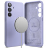 Ringke Samsung Galaxy S25 Plus Silicone Magnetic MagSafe Case Θήκη Σιλικόνης με MagSafe - Lavender
