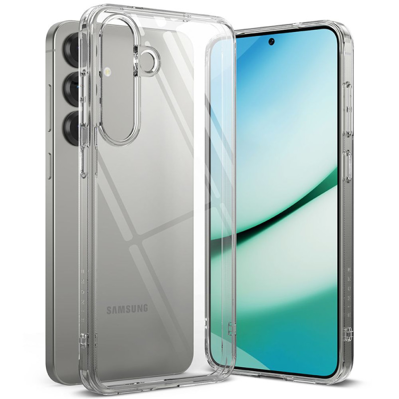 Ringke Samsung Galaxy S25 Plus Fusion Σκληρή Θήκη με Πλαίσιο Σιλικόνης - Διάφανη
