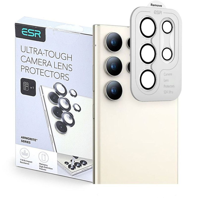 ESR Samsung Galaxy S25 Ultra Armorite Camera Lens 9H Αντιχαρακτικό Γυαλί για την Κάμερα - Clear