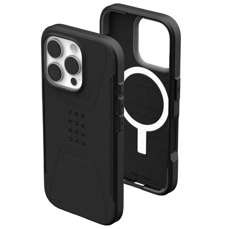 UAG iPhone 16 Pro Max Civilian MagSafe Σκληρή Θήκη με MagSafe - Black