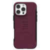 UAG iPhone 16 Pro Max Civilian MagSafe Σκληρή Θήκη με MagSafe - Bordeaux