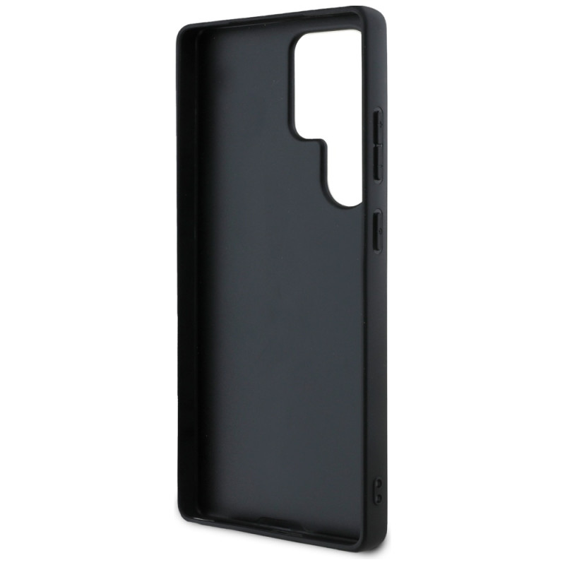 Karl Lagerfeld Samsung Galaxy S25 Ultra - Monogram Choupette Head Pin - Σκληρή Θήκη με Επένδυση Συνθετικού Δέρματος - Black - KLHCS25LPGKLCHPK Karl Lagerfeld Samsung Galaxy S25 Ultra - Monogram Choupette Head Pin - Σκληρή Θήκη με Επένδυση Συνθετικού Δέρματος - Black - KLHCS25LPGKLCHPK