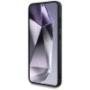 Karl Lagerfeld Samsung Galaxy S25 - Monogram Karl Head Pin - Σκληρή Θήκη με Επένδυση Συνθετικού Δέρματος  - Black - KLHCS25SPGKLKIPK