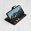 Techsuit Samsung Galaxy S25 - Leather Folio - Θήκη Πορτοφόλι από Δερματίνη με Stand - Black