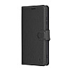 Techsuit Samsung Galaxy S25 - Leather Folio - Θήκη Πορτοφόλι από Δερματίνη με Stand - Black
