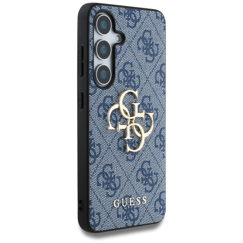 Guess Samsung Galaxy S25 - 4G Big Metal Logo - Θήκη με Επένδυση Συνθετικού Δέρματος - Blue - GUHCS25S4GMGBL Guess Samsung Galaxy S25 - 4G Big Metal Logo - Θήκη με Επένδυση Συνθετικού Δέρματος - Blue - GUHCS25S4GMGBL