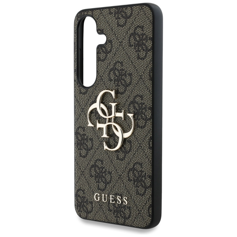 Guess Samsung Galaxy S25 Plus - 4G Big Metal Logo - Θήκη με Επένδυση Συνθετικού Δέρματος - Brown - GUHCS25M4GMGBR Guess Samsung Galaxy S25 Plus - 4G Big Metal Logo - Θήκη με Επένδυση Συνθετικού Δέρματος - Brown - GUHCS25M4GMGBR