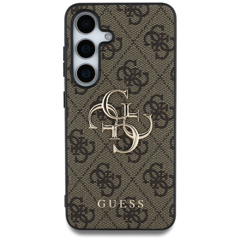 Guess Samsung Galaxy S25 Plus - 4G Big Metal Logo - Θήκη με Επένδυση Συνθετικού Δέρματος - Brown - GUHCS25M4GMGBR Guess Samsung Galaxy S25 Plus - 4G Big Metal Logo - Θήκη με Επένδυση Συνθετικού Δέρματος - Brown - GUHCS25M4GMGBR