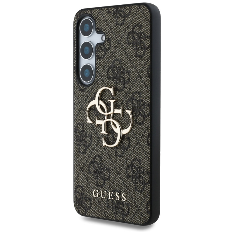 Guess Samsung Galaxy S25 Plus - 4G Big Metal Logo - Θήκη με Επένδυση Συνθετικού Δέρματος - Brown - GUHCS25M4GMGBR Guess Samsung Galaxy S25 Plus - 4G Big Metal Logo - Θήκη με Επένδυση Συνθετικού Δέρματος - Brown - GUHCS25M4GMGBR