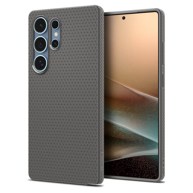 Spigen Samsung Galaxy S25 Ultra Liquid Air Θήκη Σιλικόνης - Marble Grey