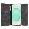 Techsuit Samsung Galaxy S25 Plus - Confy Cover - Θήκη Πορτοφόλι από Δερματίνη με Stand - Black