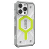 UAG iPhone 16 Pro Pathfinder Clear MagSafe Σκληρή Θήκη με MagSafe - Active Neon